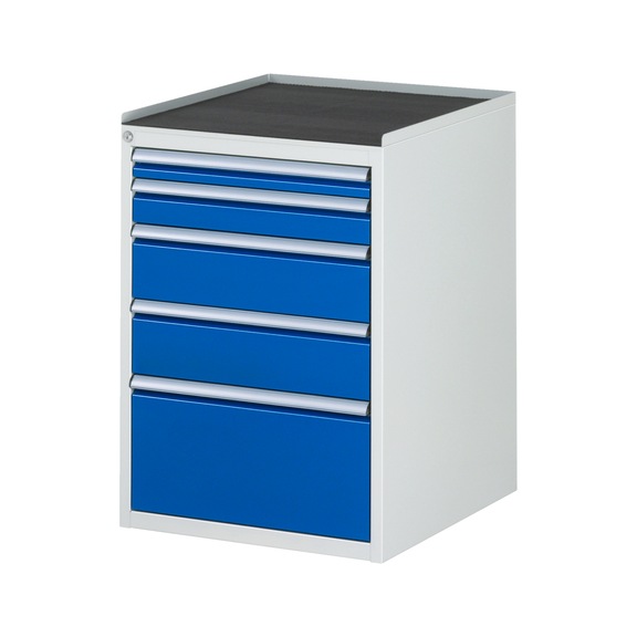 RAU drawer cabinet L5.2 580x650x825 mm Metal top 5xpartial drawer extension - Drawer cabinet (storage equipment, workshop)