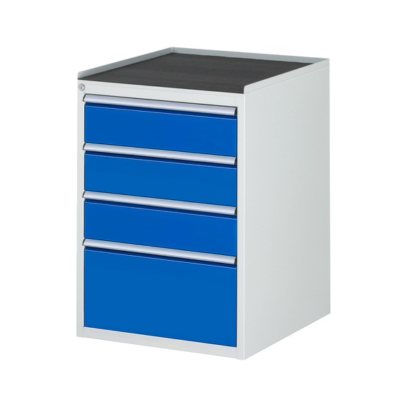 RAU Drawer cabinet L5.3 580x650x825 mm Metal support 4xpartial drawer extension - Drawer cabinet (storage equipment, workshop)
