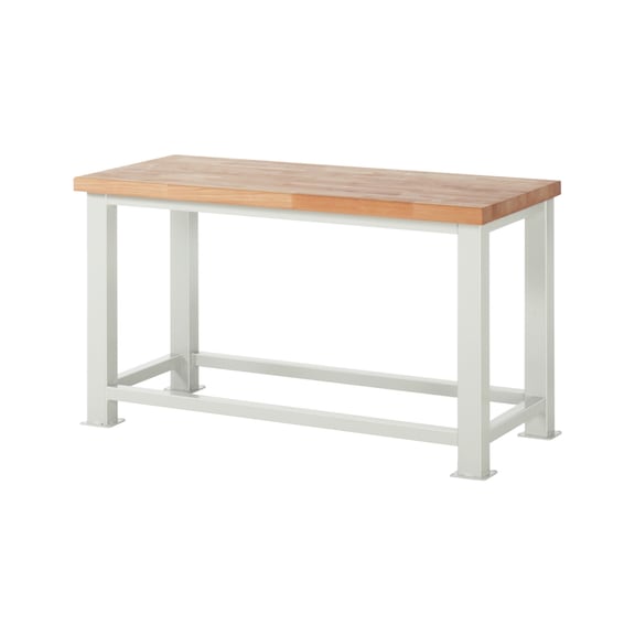 RAU heavy-duty workbench 2,500 kg load capacity 1500x700x900 mm beech top 50 mm - Workbench (system workstation, workshop, other)