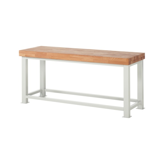 RAU heavy-duty workbench 4,500 kg load capacity 2000x700x900 mm beech top 100 mm - Workbench (system workstation, workshop, other)