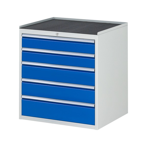 RAU drawer cabinet XL5.11 770x650x825mm Metal top 5xpartial extension drawers - Drawer cabinet (storage equipment, workshop)