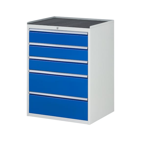 RAU drawer cabinet XL7.4 770x650x1035mm Metal support 5xpartial extension drawers - Drawer cabinet (storage equipment, workshop)