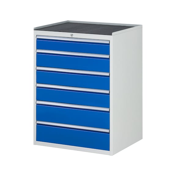 RAU drawer cabinet XL7.6 770x650x1035mm metal support 6xpartial extension drawers - Drawer cabinet (storage equipment, workshop)