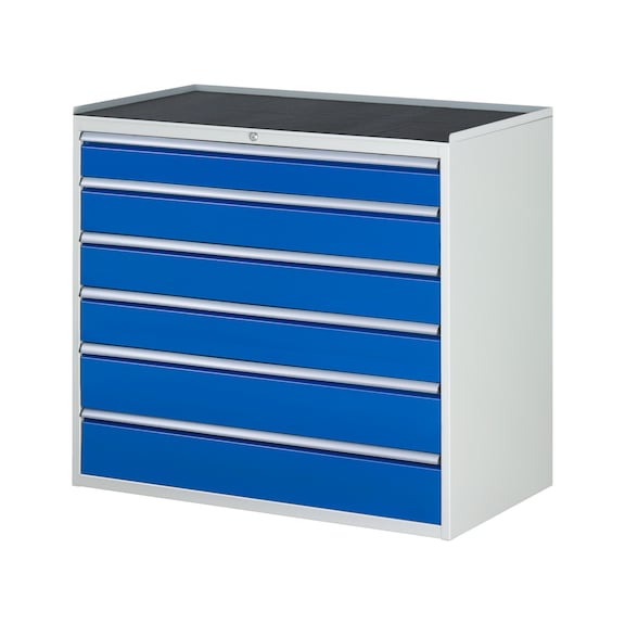 RAU Schubladenschrank XXL7.6 1145x650x1035 Metallauflage 6xTeilauszugschubladen - Schubladenschrank (Lagereinrichtung, Werkstatt)