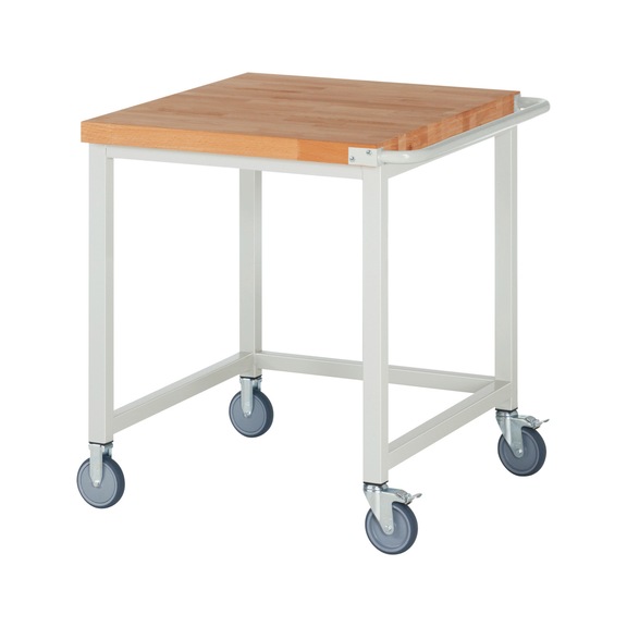 RAU Mobile workbench 8000 750x900x880 mm Beech worktop 40 mm - Workbench (system workstation, workshop, other)