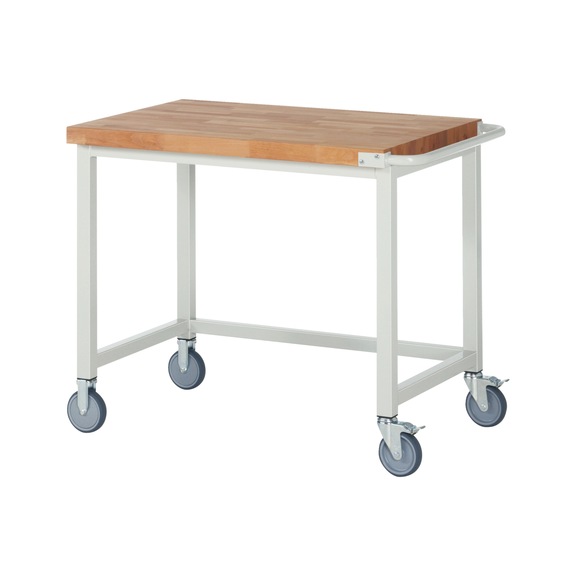 RAU Mobile workbench 8000 1000x700x880 mm Beech worktop 40 mm - Workbench (system workstation, workshop, other)