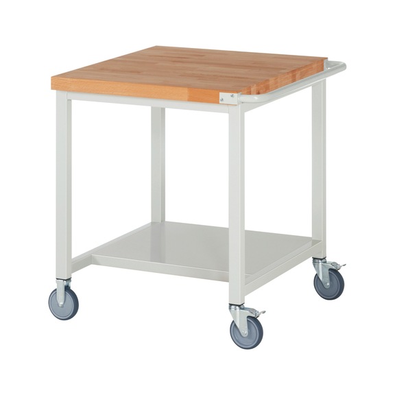 RAU Mobile workbench 8000 750x900x880 mm Metal shelf Beech top 40 mm - Workbench (system workstation, workshop, other)