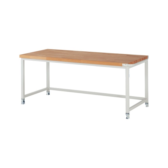 RAU Mobile workbench 8000 2000x900x880 mm 1 drawer, partial extension, beech top - Workbench (system workstation, workshop, other)