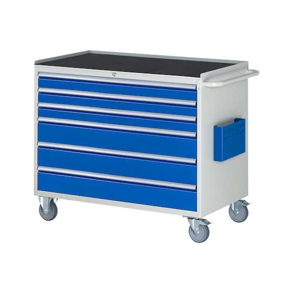 RAU Assembly trolley XXL5.9 1145x650x975 mm 6 drawers partial extension metal top 25 mm - Assembly trolley (workshop)