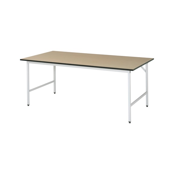 RAU Jerry work table height-adjustable 2000x1000x800-850 mm MDF worktop - Work table (technical)