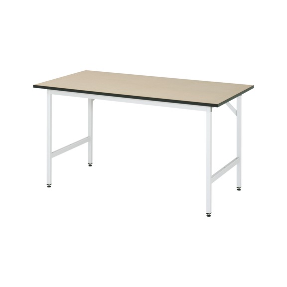 RAU Jerry worktable height-adjustable 1500x800x800-850 mm MDF worktop - Work table (technical)