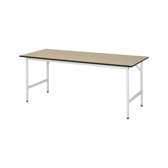 RAU Jerry work table height-adjustable 2000x800x800-850 mm MDF worktop - Work table (technical)