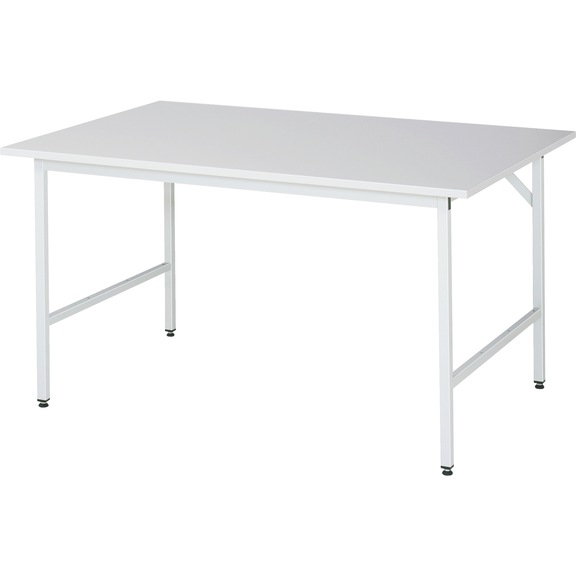 RAU Arbeitstisch Jerry höhenverstellbar 1500x1000x800-850 mm Melaminharz-Platte - Arbeitstisch (technisch)
