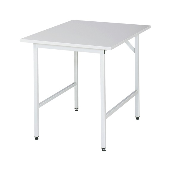 RAU Jerry work table, height-adjustable 750x1000x800-850 mm EGB melamine top - Work table (technical)