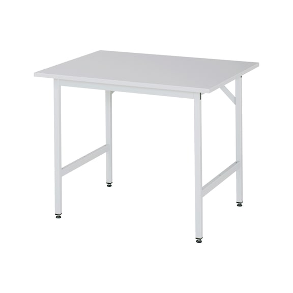 RAU Jerry work table height-adjustable 1000x800x800-850 mm melamine resin top - Work table (technical)