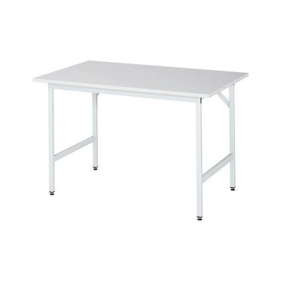 RAU Jerry worktable, height-adjustable 1250x800x800-850 mm EGB melamine top - Work table (technical)