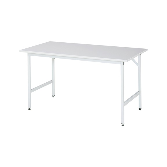 RAU Jerry worktable, height-adjustable 1500x800x800-850 mm EGB melamine top - Work table (technical)