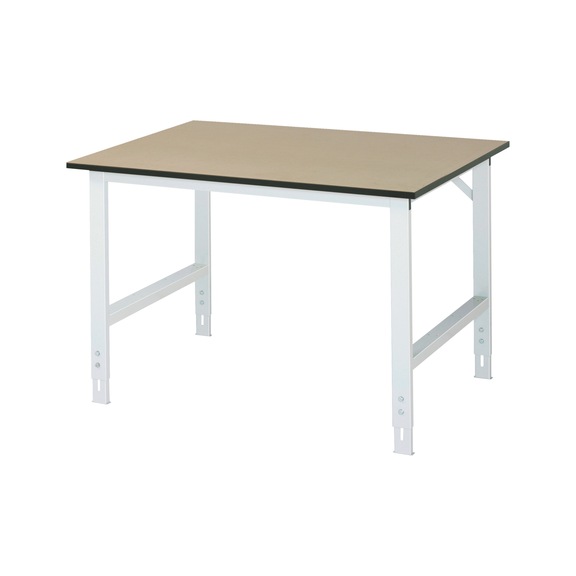 RAU work table Tom height-adjustable 1250x1000x760-1080 mm MDF worktop - Work table (technical)