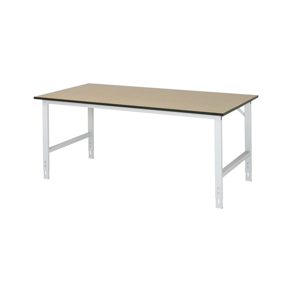 RAU work table Tom height-adjustable 2000x1000x760-1080 mm MDF worktop - Work table (technical)
