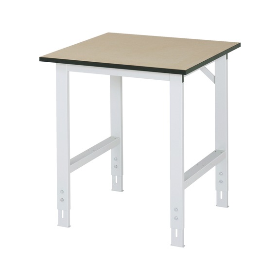RAU work table Tom height-adjustable 750x800x760-1080 mm MDF worktop - Work table (technical)