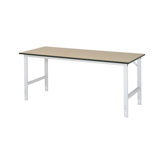 RAU work table Tom height-adjustable 2000x800x760-1080 mm MDF worktop - Work table (technical)