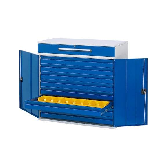 RAU Standing desk side cabinet 34 1100x520x1060 mm 8 x internal drawer - Workshop cabinet