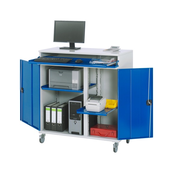 RAU computer cabinet 60T 1100x520x1185 mm mobile keyboard drawer - Cabinet/housing for PC, monitor or peripherals