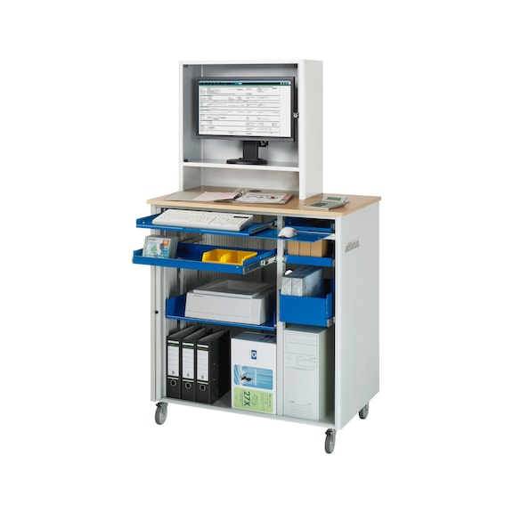 RAU computer station 2665 1030x660x1850 mm monitor housing - Cabinet/housing for PC, monitor or peripherals