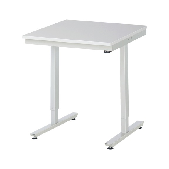 RAU Arbeitstisch elektrisch höhenverstellbar 750x800x720-1120 mm Melaminharz - Arbeitstisch (technisch)