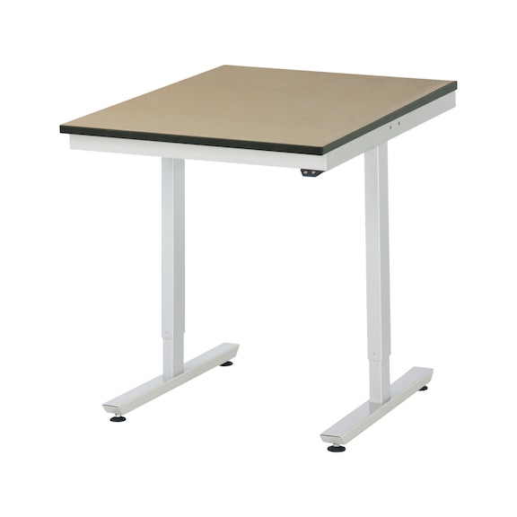 RAU Arbeitstisch elektrisch höhenverstellbar 750x1000x720-1120 mm MDF Platte - Arbeitstisch (technisch)