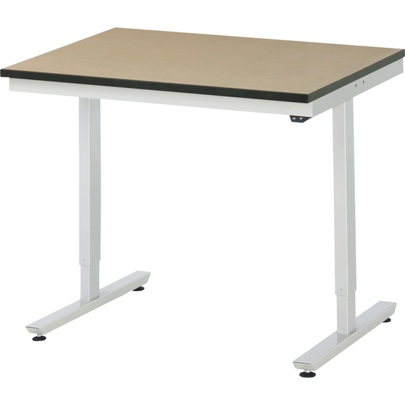 RAU worktable electrically height-adjustable 1000x800x720-1120 mm MDF top - Work table (technical)