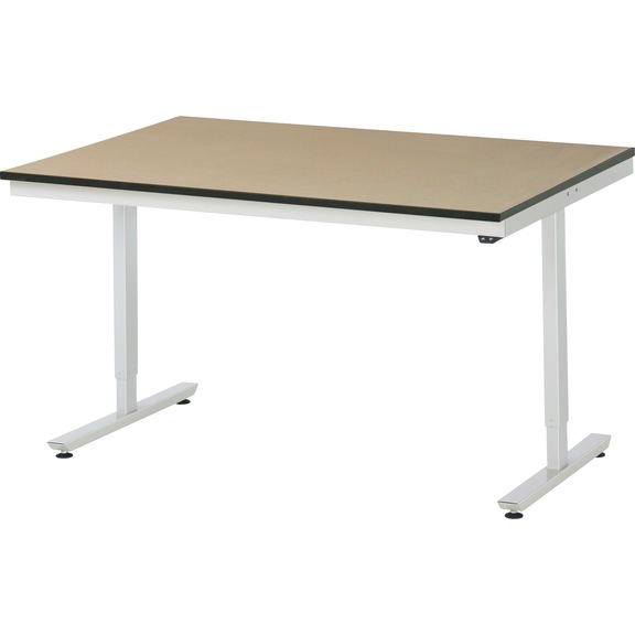 RAU work table electrically height-adjustable 1500x1000x720-1120 mm MDF board - Work table (technical)