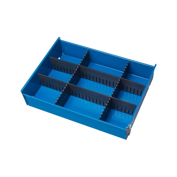 RAU Einteilungsset für Schubladen 570x450 für Fronthöhe 130/105,195/130,260 mm - Organisationseinsatz für Schublade