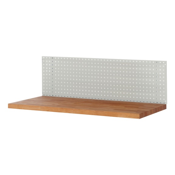 RAU Lochplatte zur Werkbankmontage 2000x15x450 mm - Werkbankhalterung (Lochplatte)