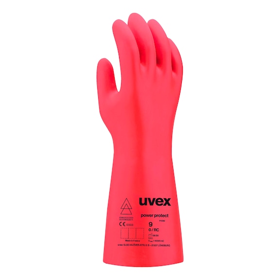UVEX Elektrikerschutzhandschuh uvex power protect V1000 VE=1 Paar Gr. 9 - Elektrikerschutzhandschuh