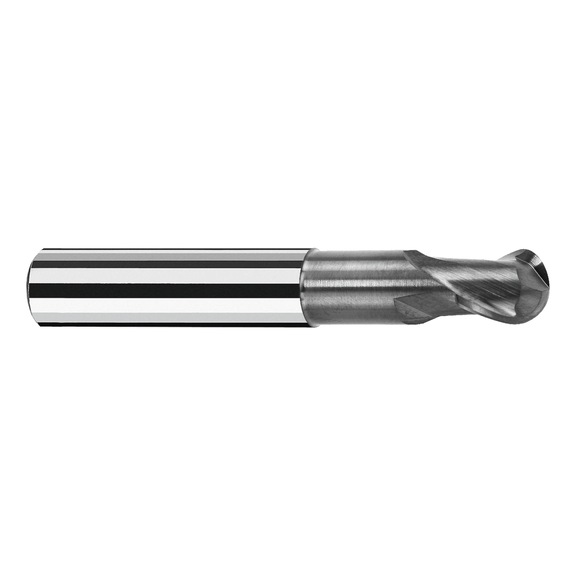 P7540610 FRAISA, Kugelkopffräser Sphericut ø16/16x92/17 r8 z2 - 7540, VHM-Kugelkopffräser