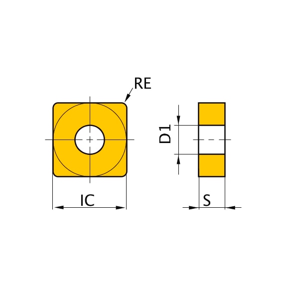 SNHX12045T VP15TF MITSUBISHI, WSP, Fräsen, beschichtet - SNHX, Fräswendeschneidplatte, beschichtet