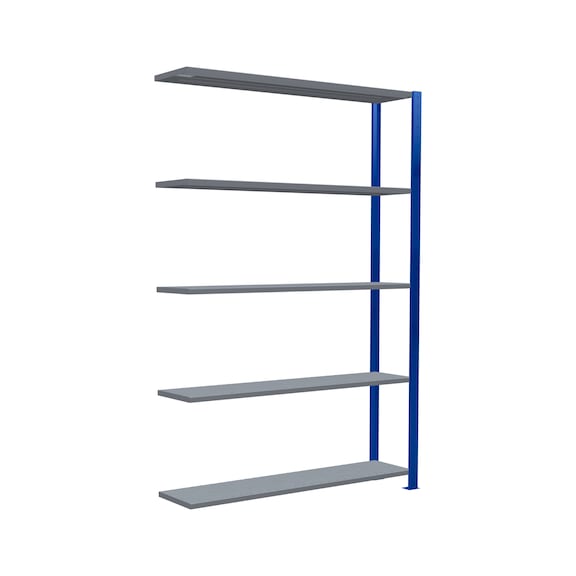 SCHULTE add-on shelving Steck MULTIplus150 /5 shelves 2000x1300x300 No. 12735-130-B - Shelving (workshop)