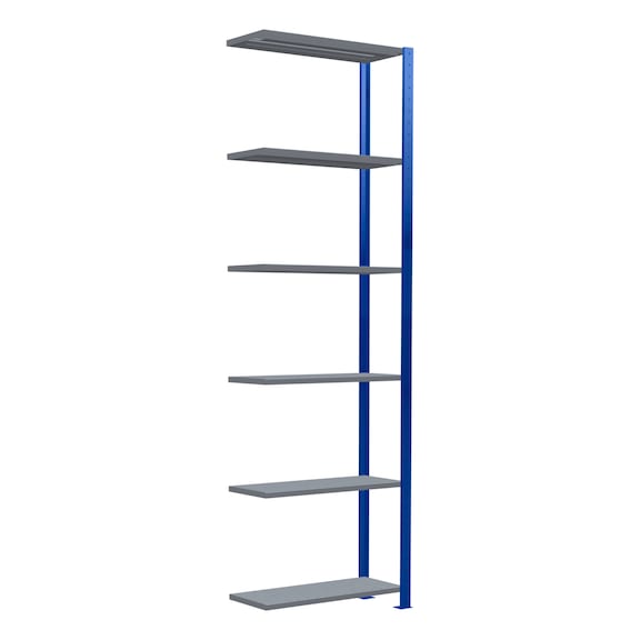 SCHULTE add-on shelving Steck MULTIplus150 /6 shelves 2500x750x300 No 12736-75-B - Shelving (workshop)