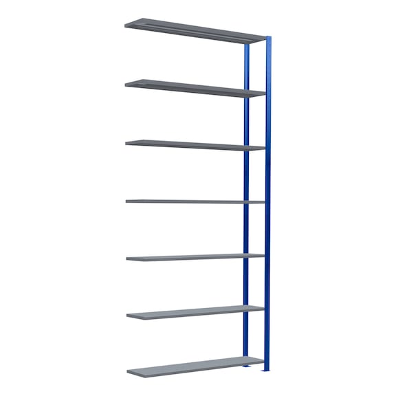SCHULTE add-on shelving Steck MULTIplus150 /7 shelves 3000x1300x300 No. 12737-130-B - Shelving (workshop)