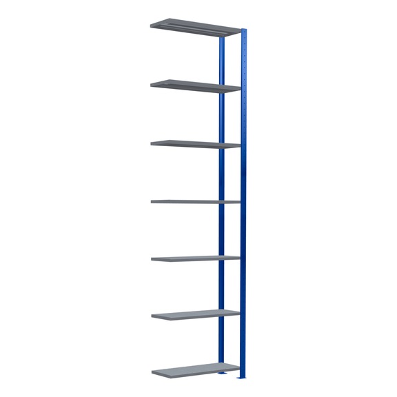 SCHULTE add-on shelving Steck MULTIplus150 /7 shelves 3000x750x300 No 12737-75-B - Shelving (workshop)