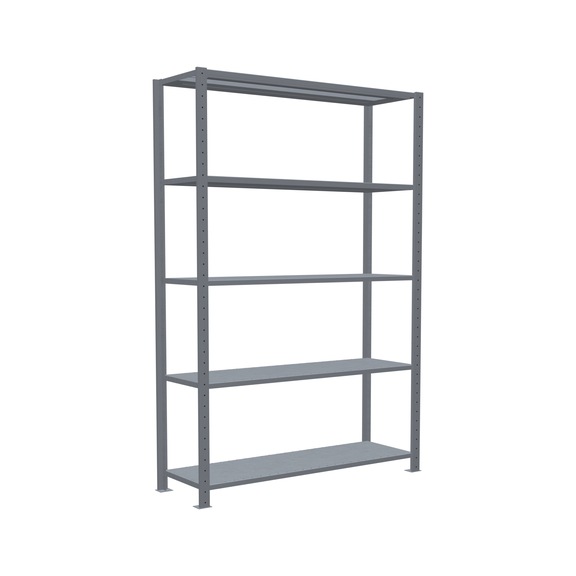 SCHULTE Basic shelving Steck MULTIplus150 5 shelves 2000x1300x400 No. 12740-130 - Shelving (workshop)