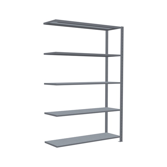 SCHULTE add-on shelving Steck MULTIplus150 5 shelves 2000x1300x400 No. 12745-130 - Shelving (workshop)