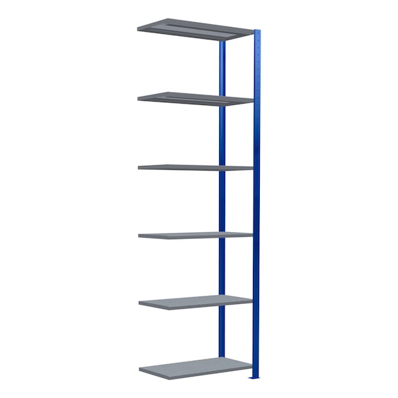 SCHULTE Anbauregal Steck MULTIplus150 /6 Böden 2500x750x400 Nr. 12746-75-B - Regal (Werkstatt)