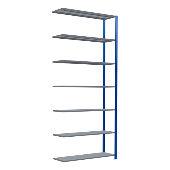 SCHULTE add-on shelving Steck MULTIplus150 /7 shelves 3000x1300x400 No. 12747-130-B - Shelving (workshop)