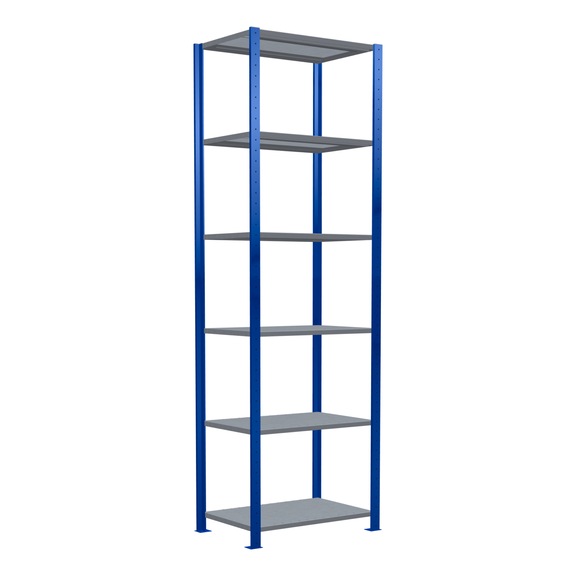 SCHULTE Grundregal Steck MULTIplus150 /6 Böden 2500x750x500 Nr. 12751-75-B - Regal (Werkstatt)