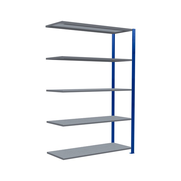 SCHULTE add-on shelving Steck MULTIplus150 /5 shelves 2000x1300x500 No. 12755-130-B - Shelving (workshop)