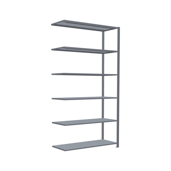 SCHULTE add-on shelving Steck MULTIplus150 6 shelves 2500x1300x500 No. 12756-130 - Shelving (workshop)