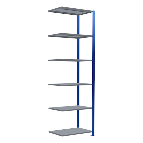 SCHULTE Anbauregal Steck MULTIplus150 /6 Böden 2500x750x500 Nr. 12756-75-B - Regal (Werkstatt)