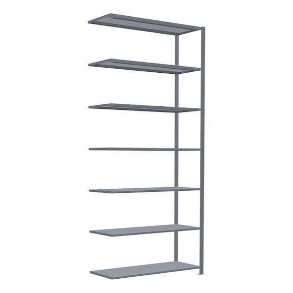 SCHULTE add-on shelving Steck MULTIplus150 7 shelves 3000x1300x500 No. 12757-130 - Shelving (workshop)